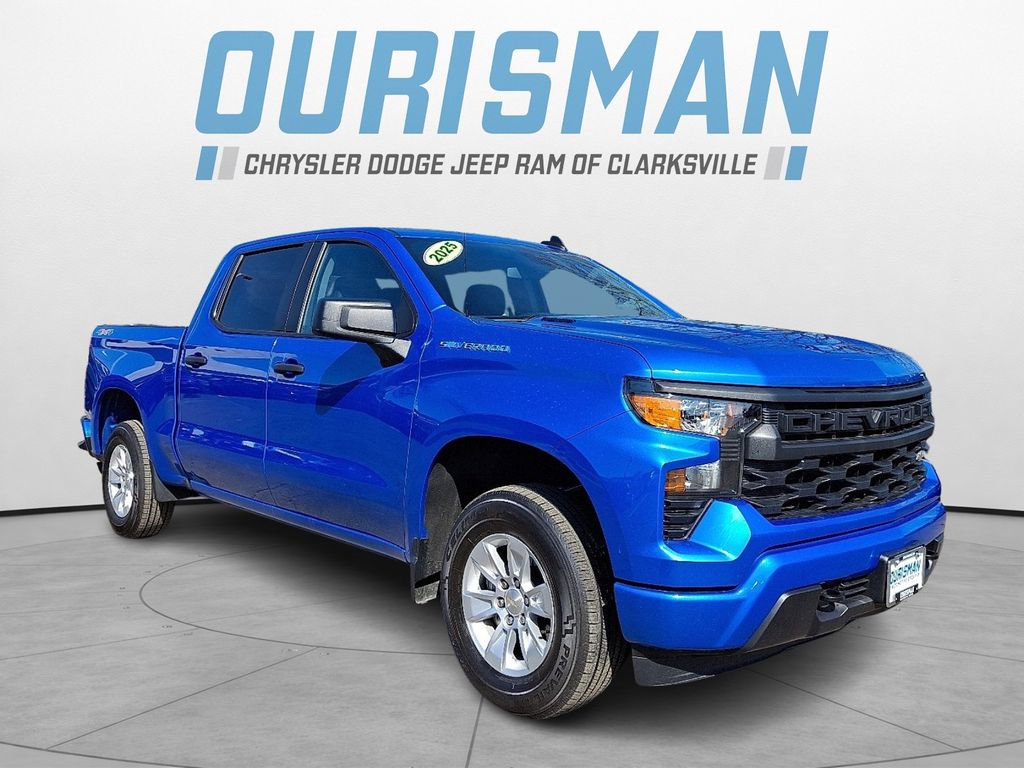 Used 2025 Chevrolet Silverado 1500 Custom w/ Turbomax Blackout Package