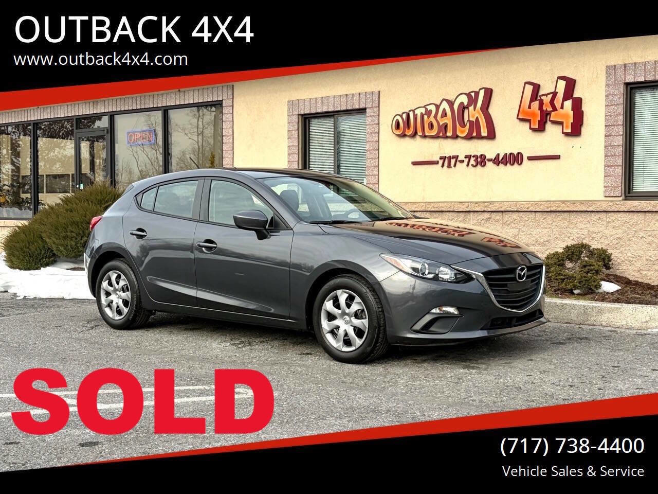 Used 2015 MAZDA MAZDA3 i Sport image 1