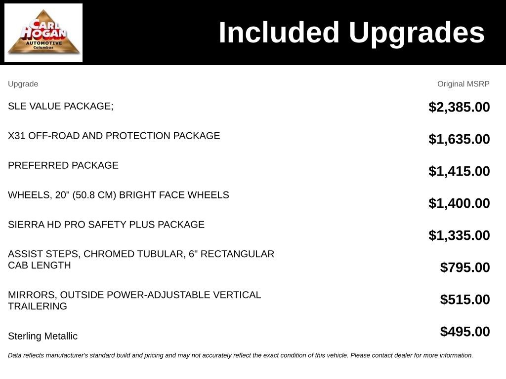 Used 2026 GMC Sierra 2500 SLE w/ SLE Value Package; AWD/4WD image 6