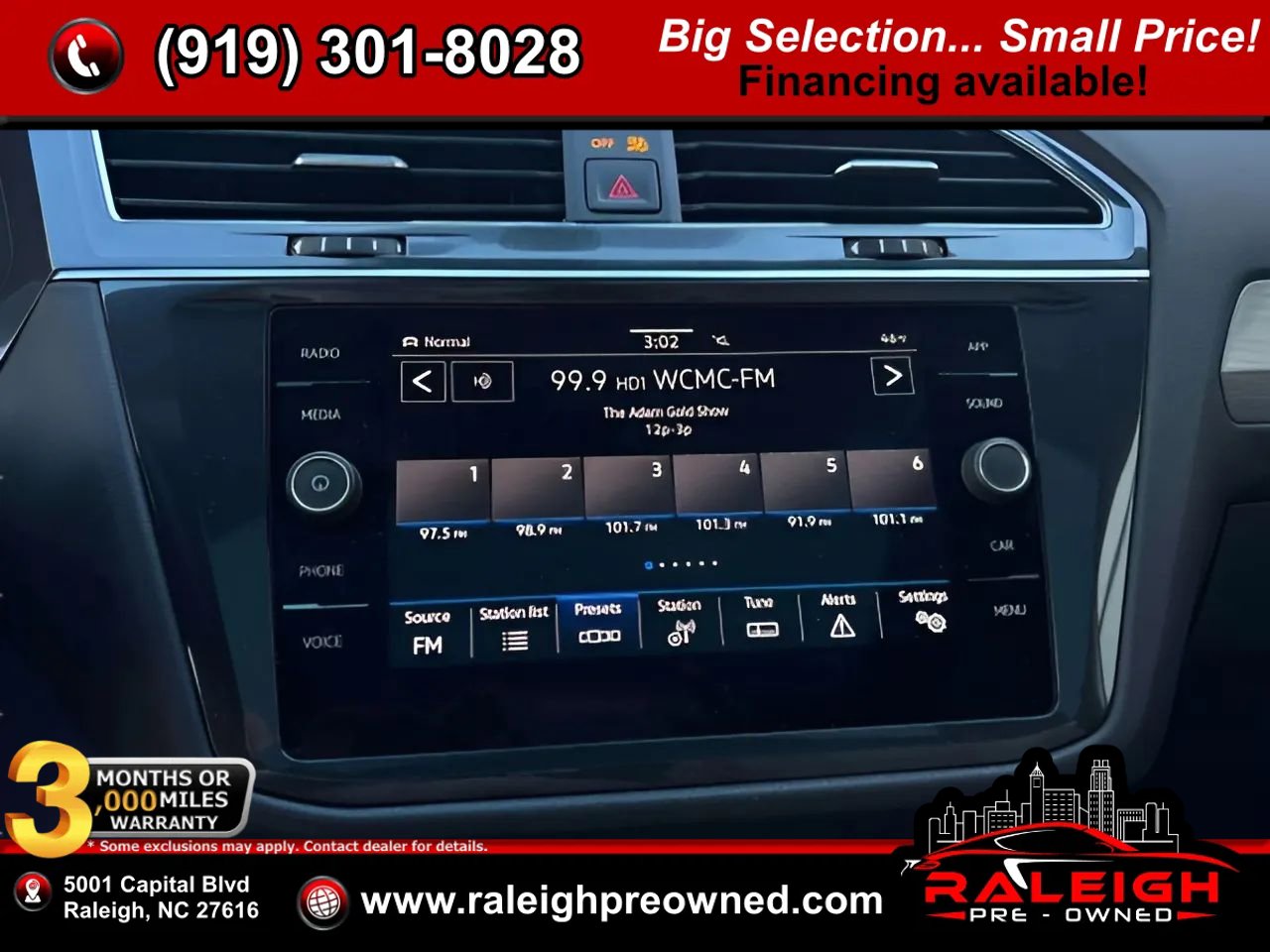 Used 2021 Volkswagen Tiguan SE R-Line w/ 3rd Row Seat Package image 50