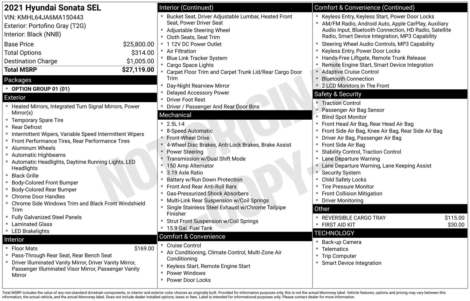 Used 2021 Hyundai Sonata SEL image 3