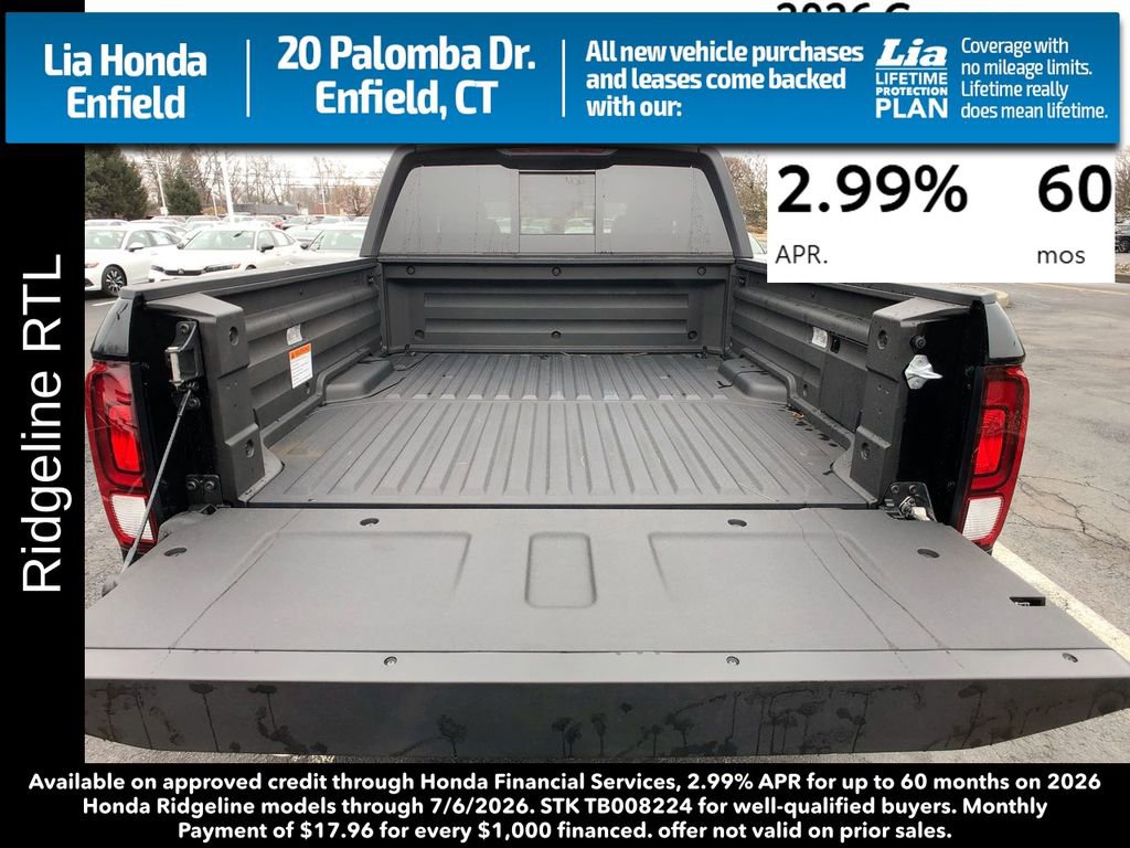 New 2026 Honda Ridgeline RTL image 11