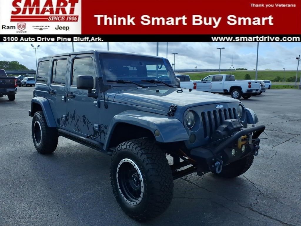 Used 2015 Jeep Wrangler Unlimited Sahara w/ Max Tow Package image 1