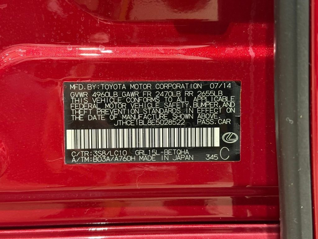 Used 2014 Lexus GS 350 AWD w/ Premium Package image 32