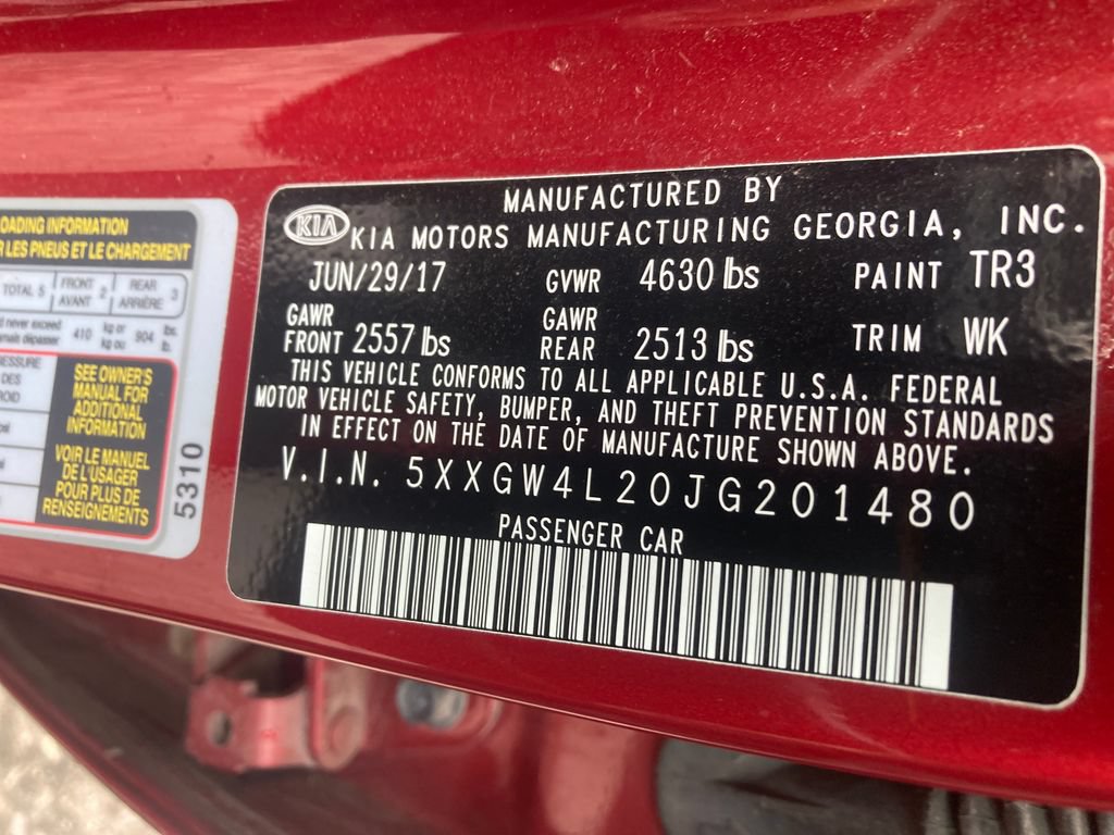 Used 2018 Kia Optima SX FWD image 40