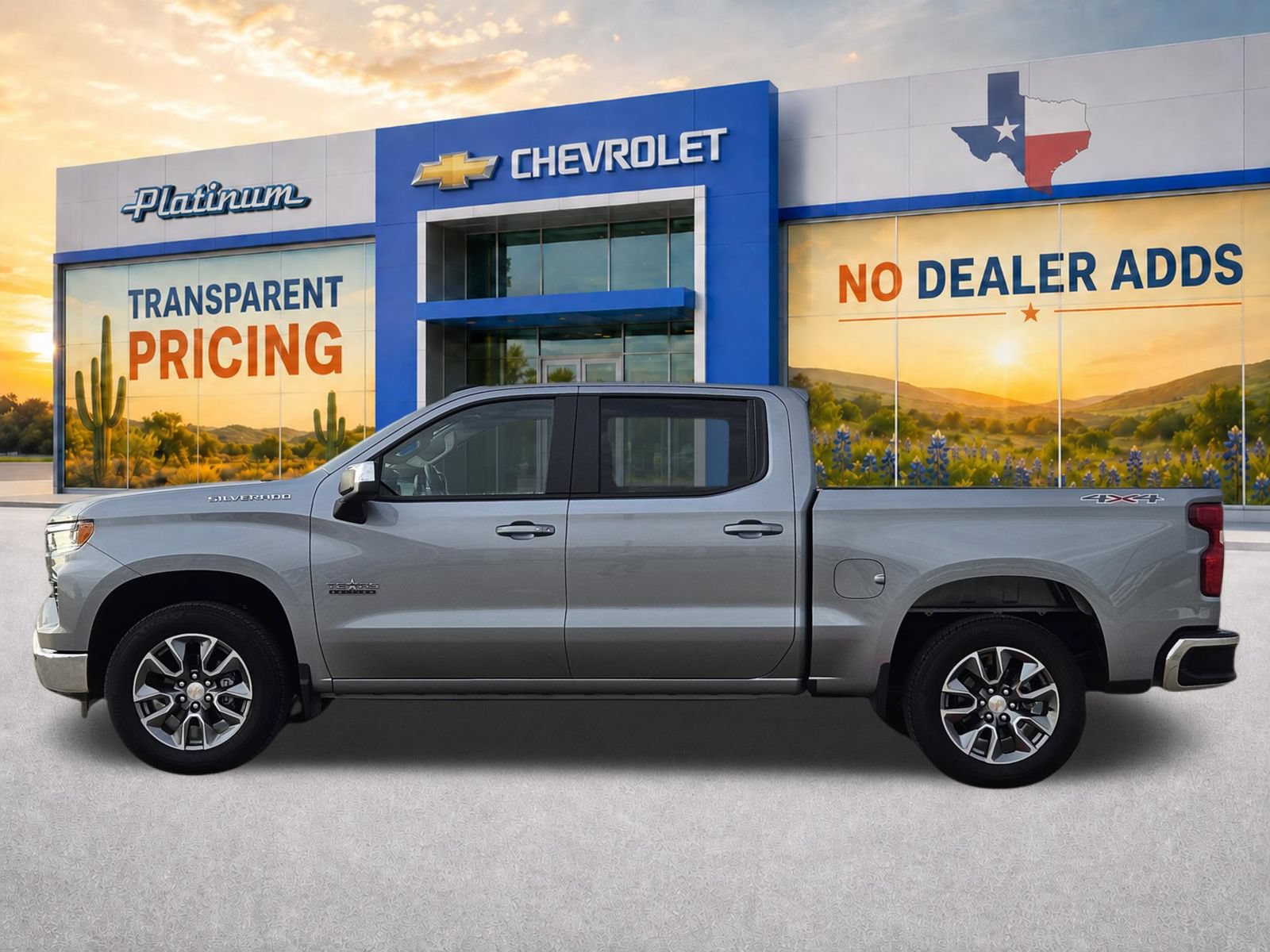 New 2026 Chevrolet Silverado 1500 LT w/ Texas Edition Plus AWD/4WD image 3