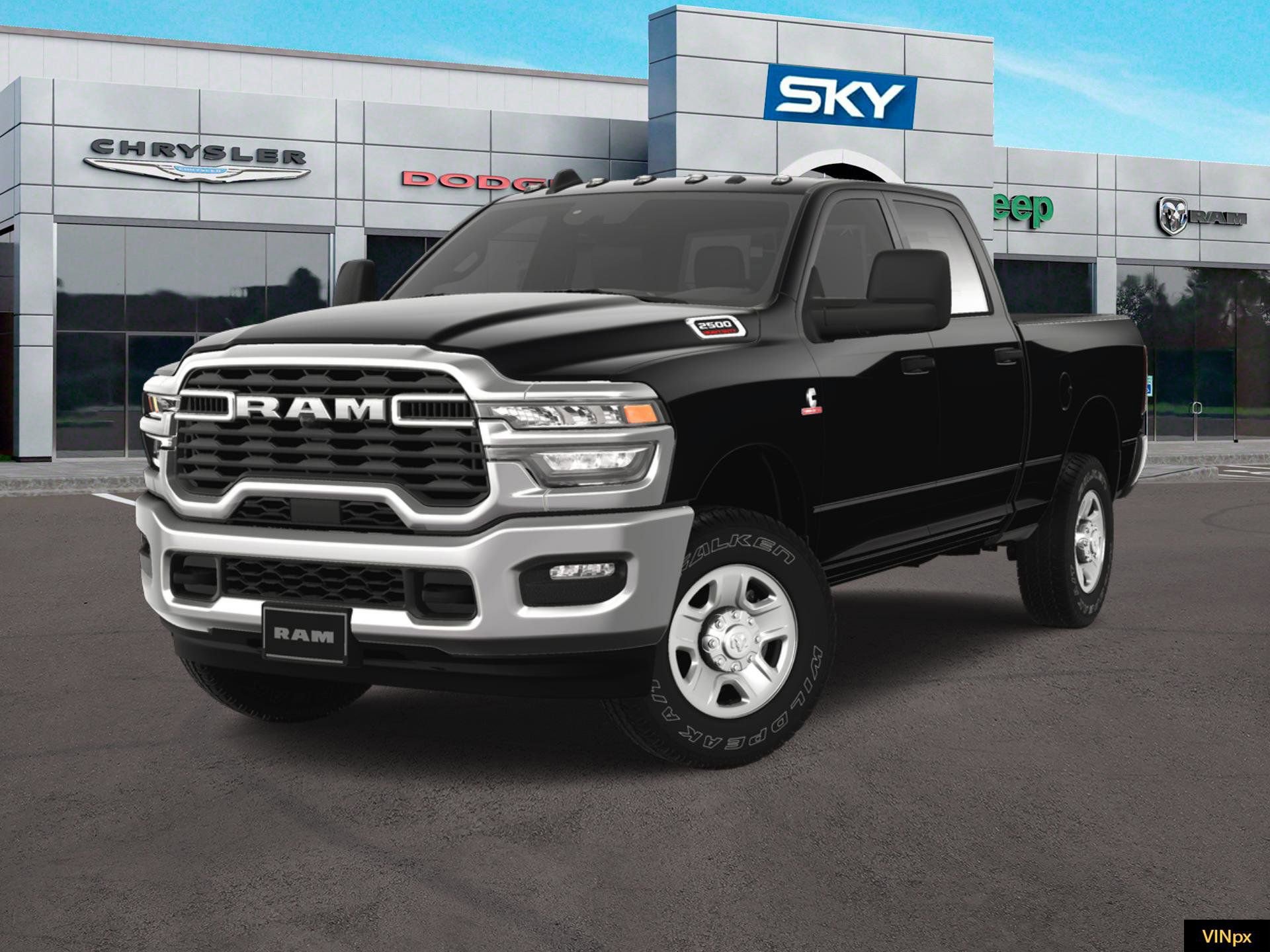 New 2025 RAM 2500 Tradesman w/ Chrome Appearance Group