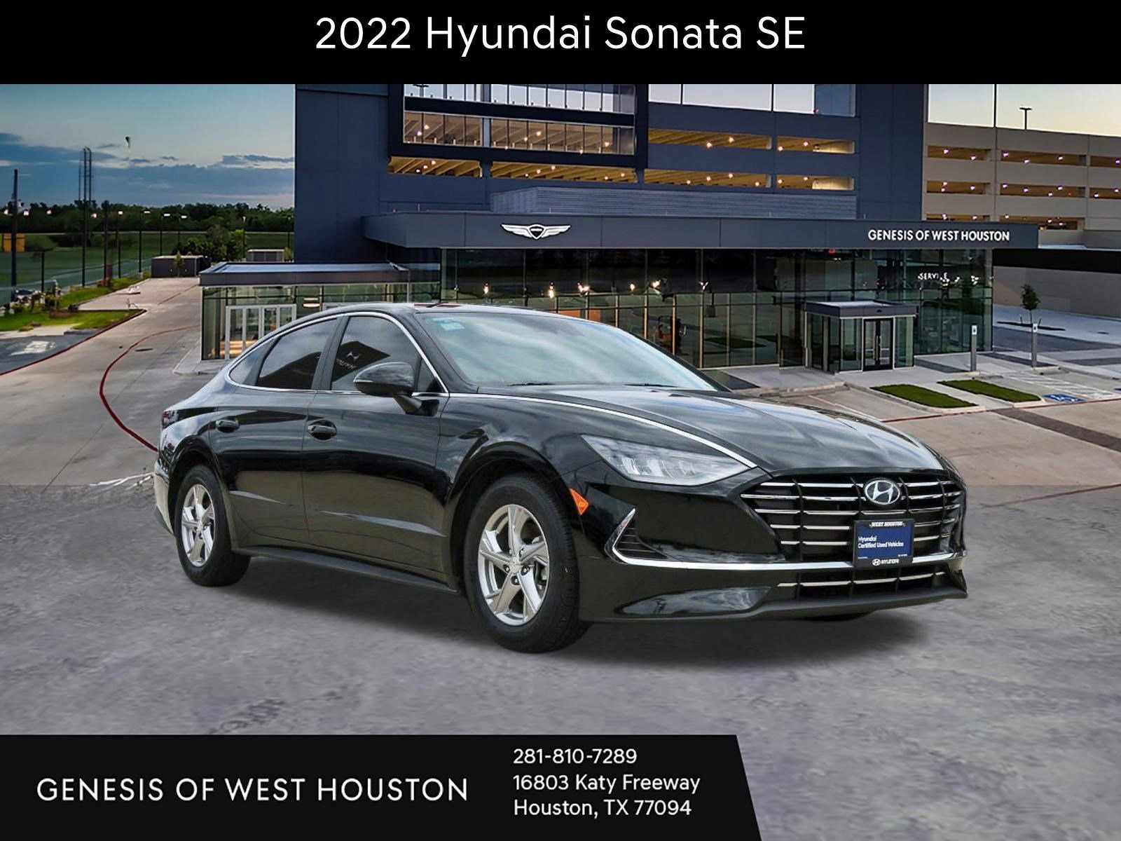 Certified 2022 Hyundai Sonata SE