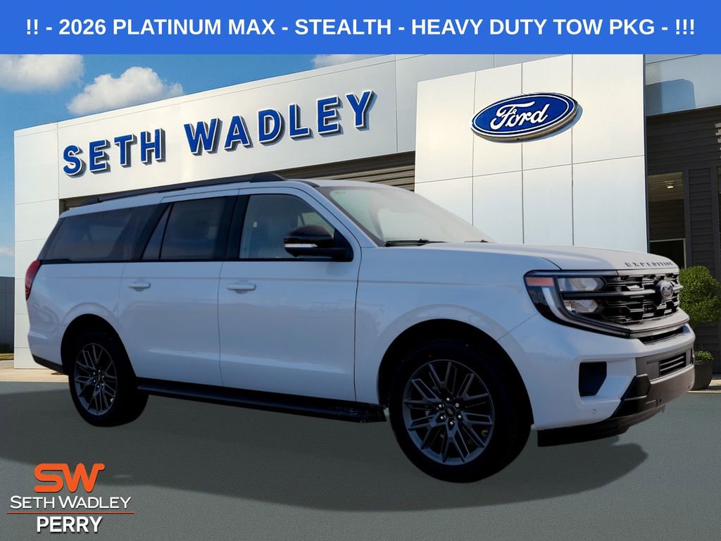 New 2026 Ford Expedition Max Platinum w/ Stealth Appearance Package