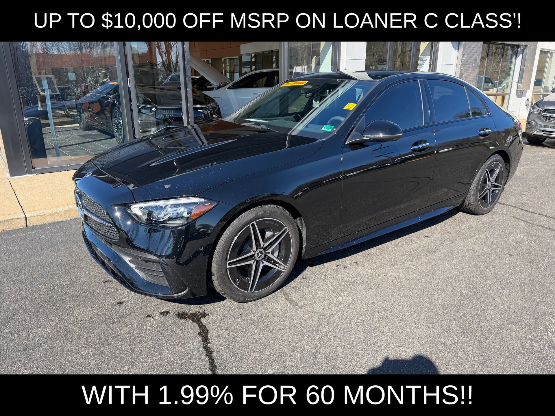 Used 2025 Mercedes-Benz C 300 4MATIC Sedan image 3