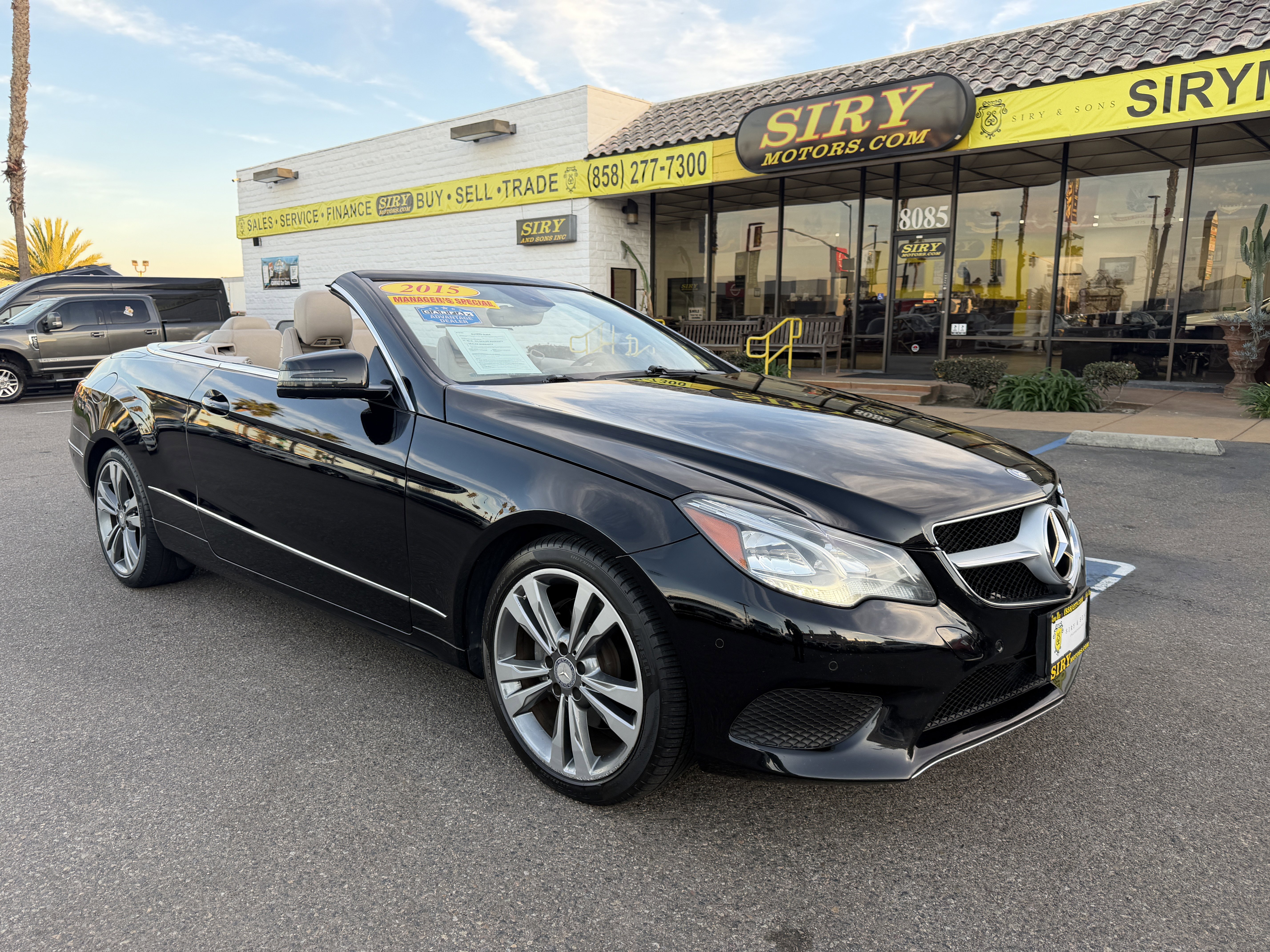 Used 2015 Mercedes-Benz E 400 Cabriolet w/ Premium 1 Package image 9