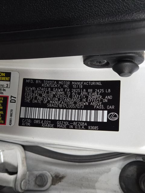 Used 2020 Lexus ES 350 w/ Premium Package FWD image 31