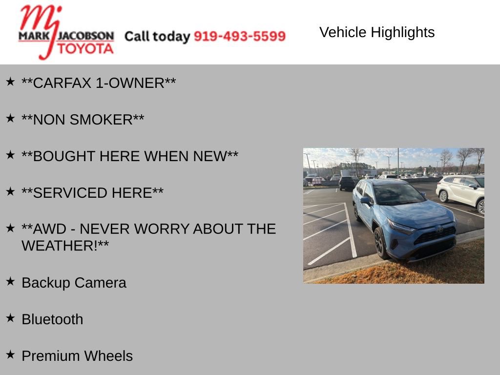 Used 2023 Toyota RAV4 SE w/ Convenience Package AWD/4WD image 6