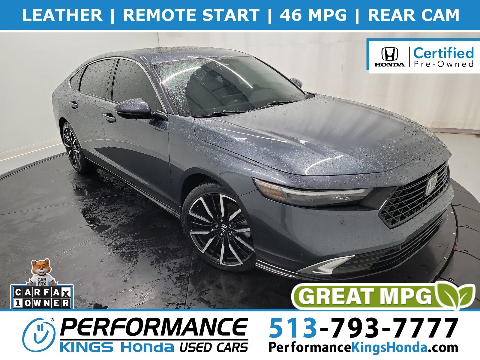 Certified 2023 Honda Accord Touring