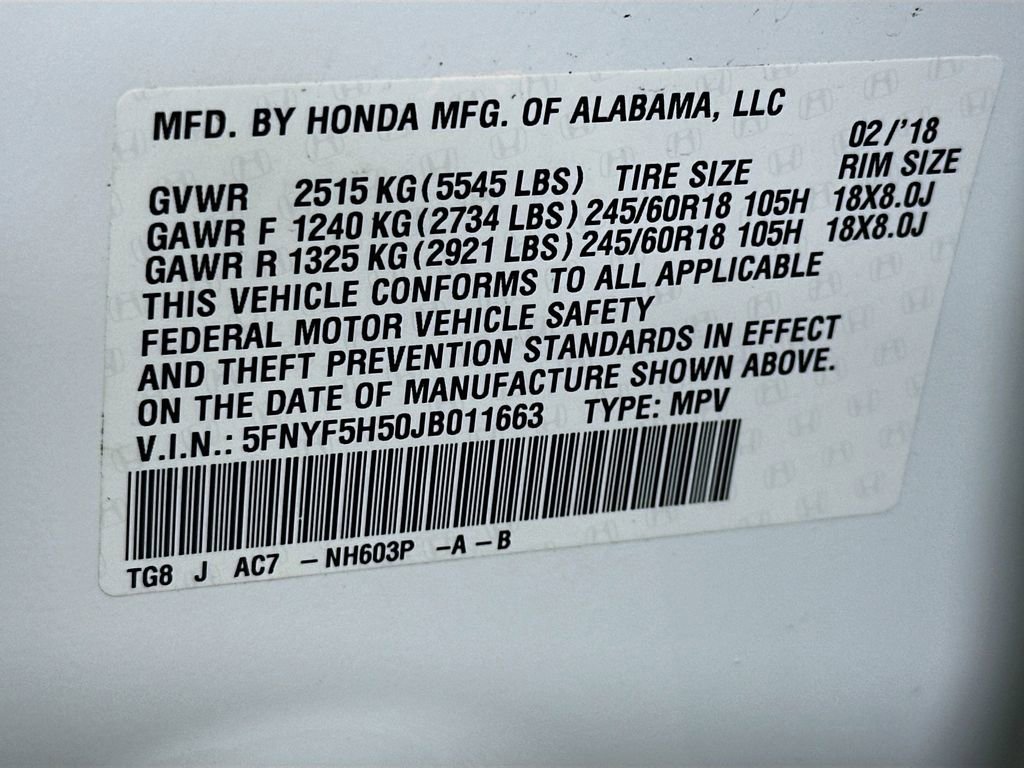 Used 2018 Honda Pilot EX-L image 39