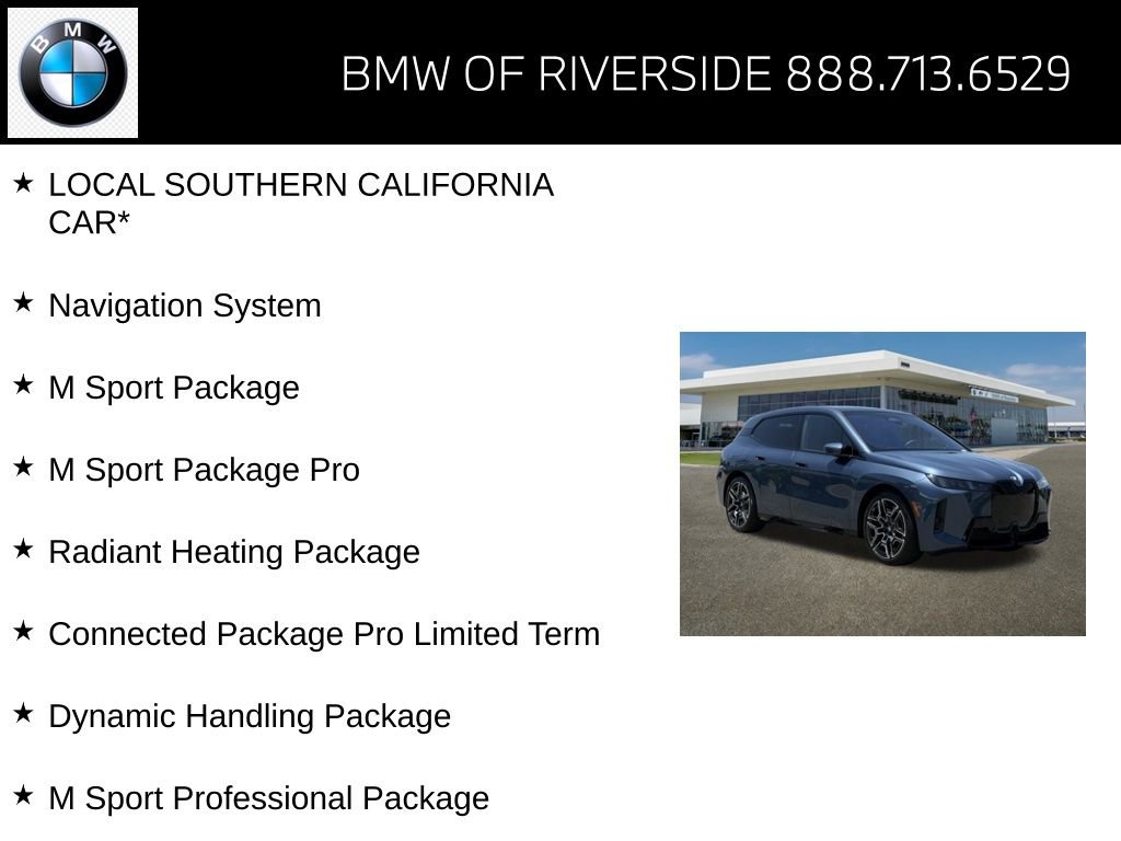 Used 2026 BMW iX xDrive60 w/ M Sport Package AWD/4WD image 15