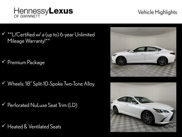 Used 2025 Lexus ES 300h w/ Premium Package image 12
