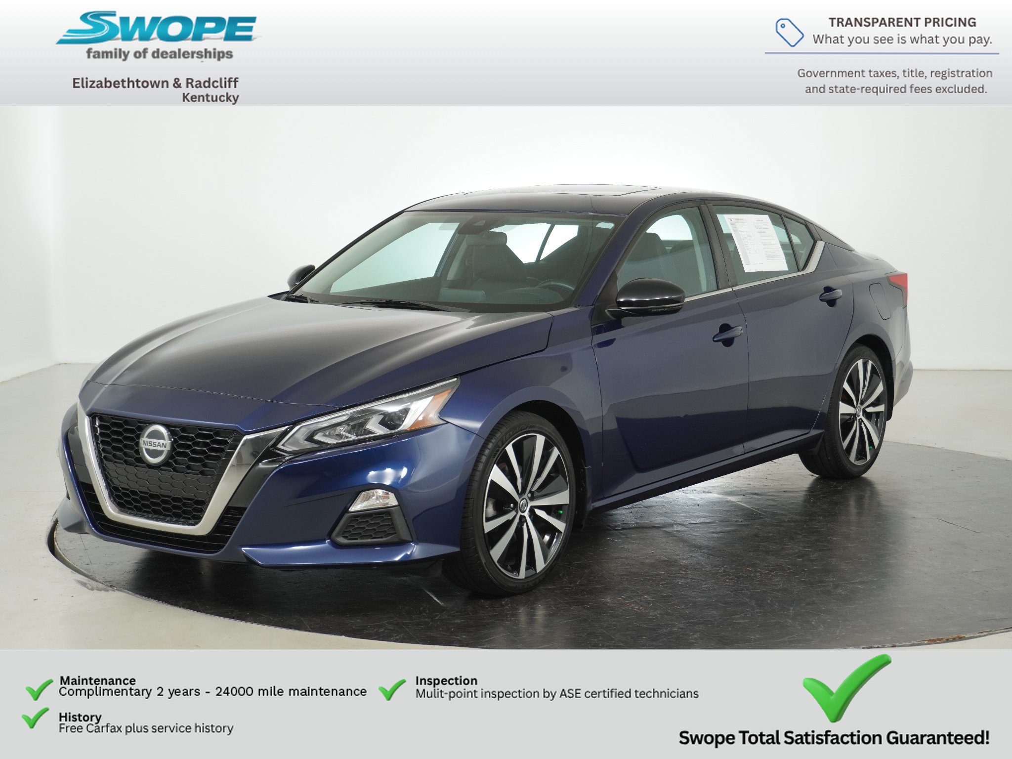 Used 2021 Nissan Altima 2.5 SR w/ SR Premium Package FWD image 8