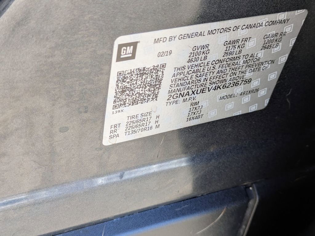 Used 2019 Chevrolet Equinox LT image 31