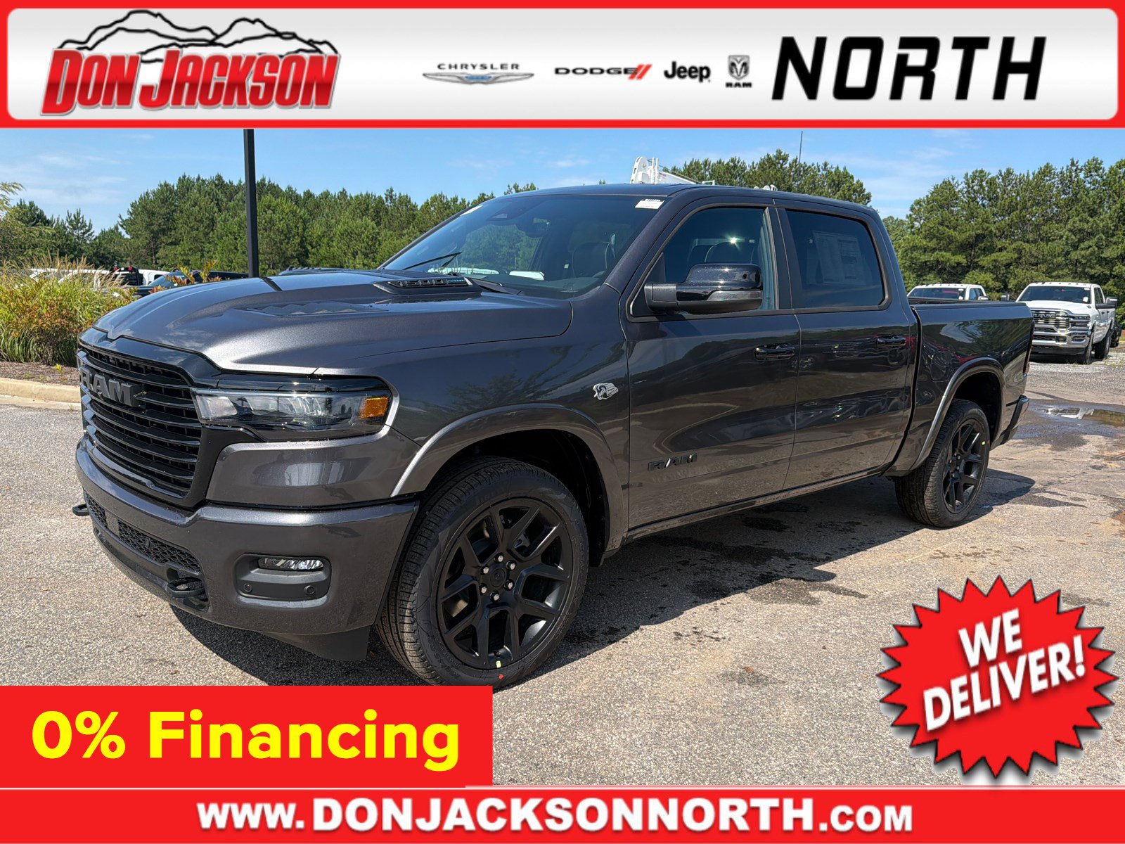 New 2026 RAM 1500 Laramie w/ Night Edition AWD/4WD image 1