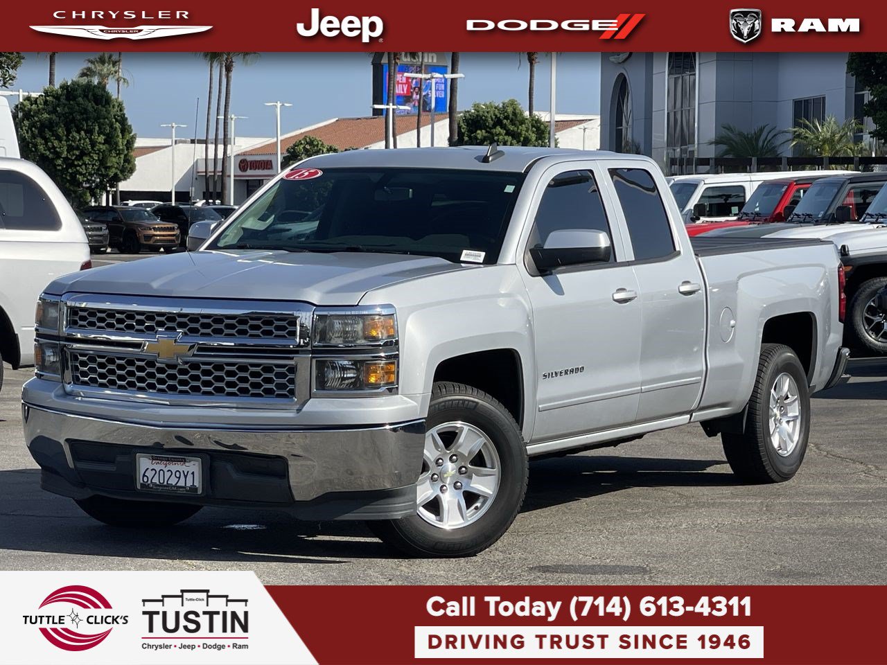 Used 2015 Chevrolet Silverado 1500 LT w/ Trailering Package RWD image 1