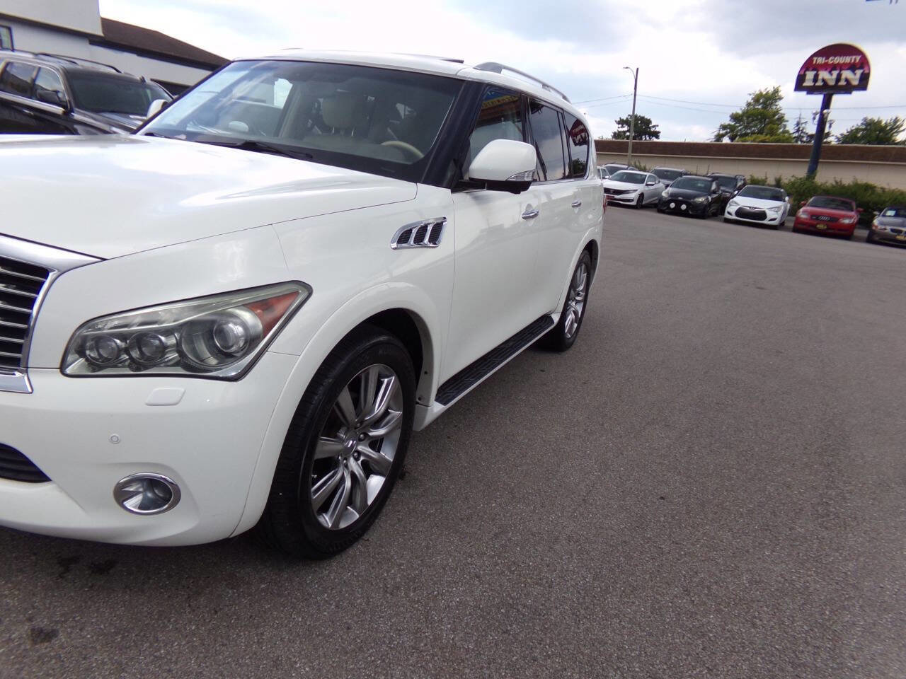 Used 2013 INFINITI QX56 4WD w/ Deluxe Touring Pkg image 44