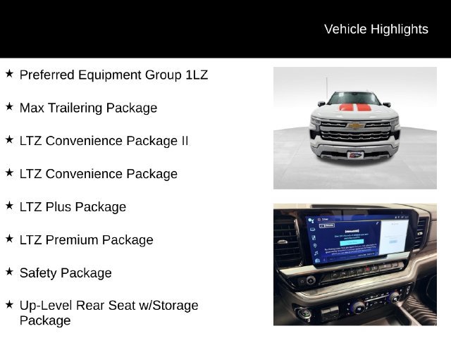 Certified 2025 Chevrolet Silverado 1500 LTZ w/ LTZ Premium Package AWD/4WD image 16