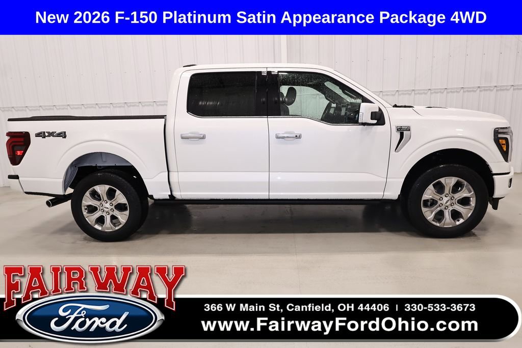 New 2026 Ford F150 Platinum
