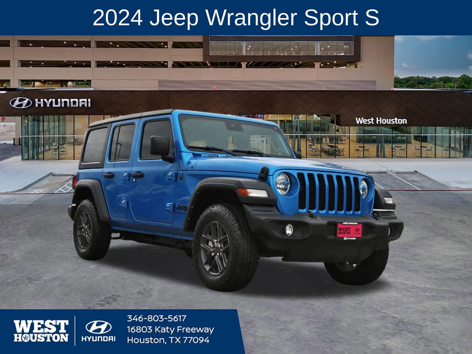 Used 2024 Jeep Wrangler Sport S image 1