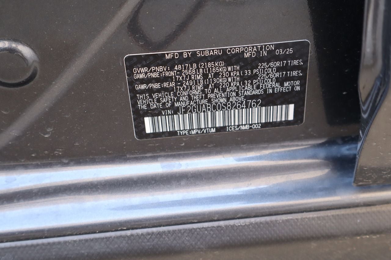 Used 2025 Subaru Crosstrek 2.0i AWD/4WD image 25