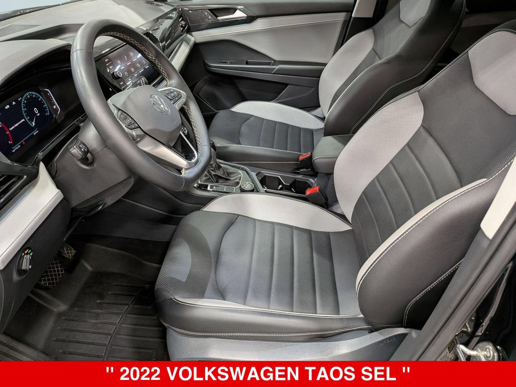 Used 2022 Volkswagen Taos SEL w/ Panoramic Sunroof Package AWD/4WD image 12