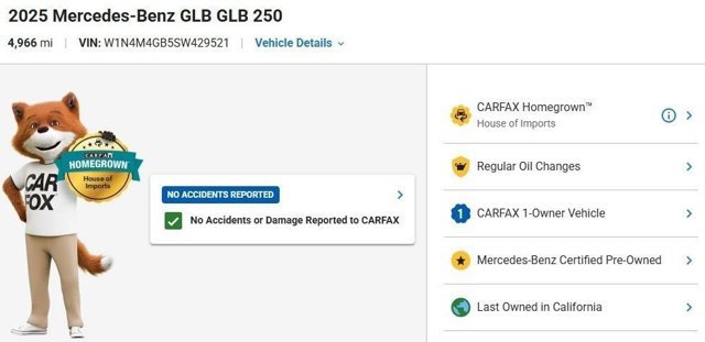 Used 2025 Mercedes-Benz GLB 250 image 3