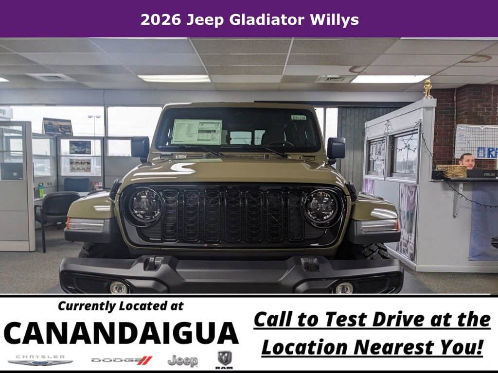 New 2026 Jeep Gladiator Willys image 3