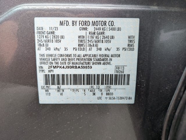 Used 2024 Ford Edge SEL w/ Convenience Package AWD/4WD image 25