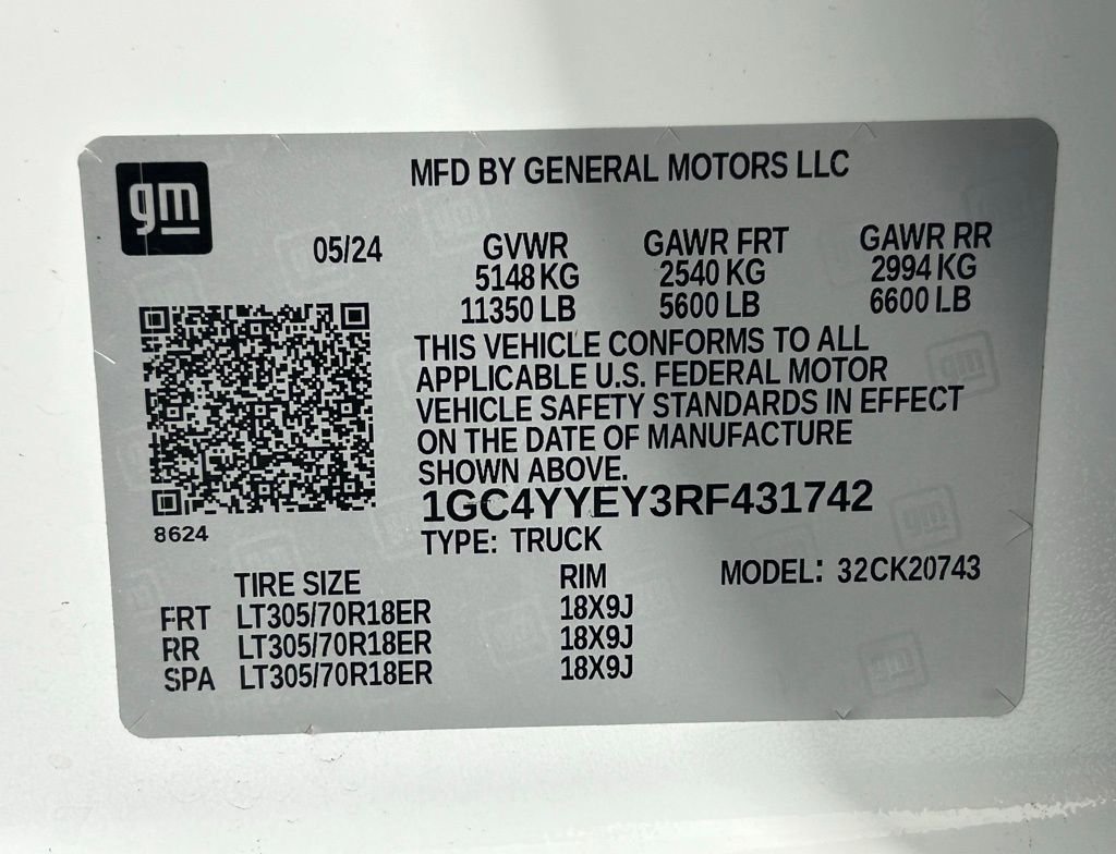 Used 2024 Chevrolet Silverado 2500 ZR2 w/ Technology Package AWD/4WD image 41