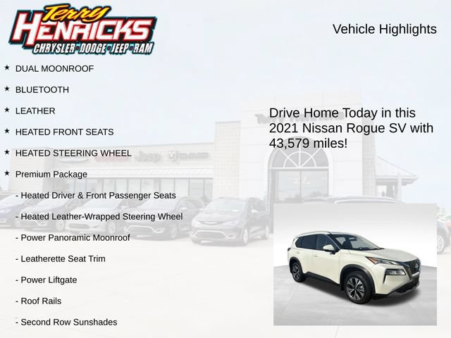 Used 2021 Nissan Rogue SV AWD/4WD image 4
