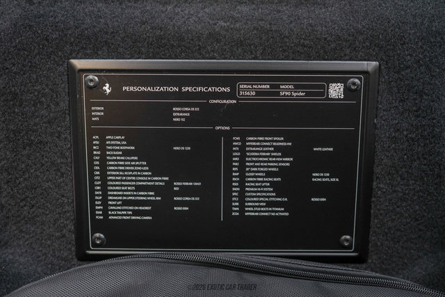 Used 2025 Ferrari SF90 Spider image 91