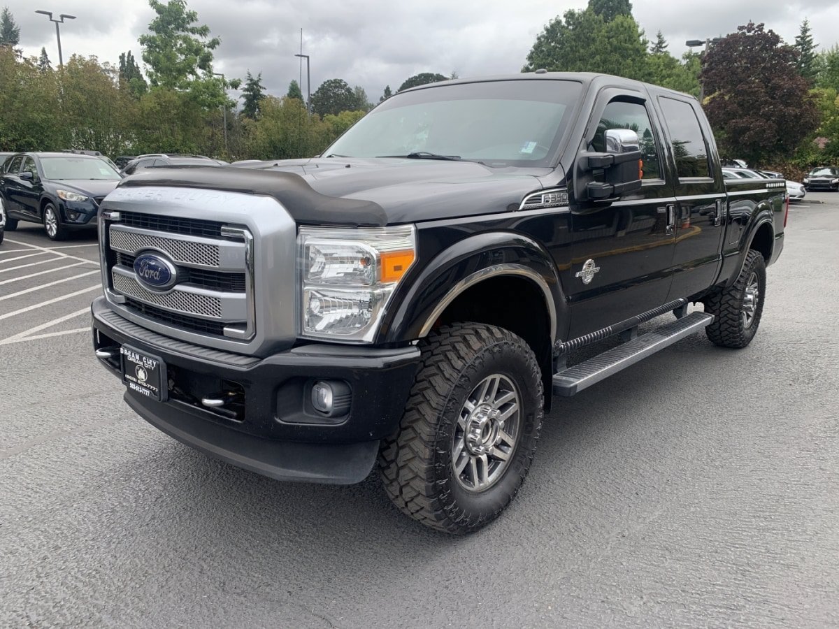 Used 2014 Ford F350 Platinum AWD/4WD image 3