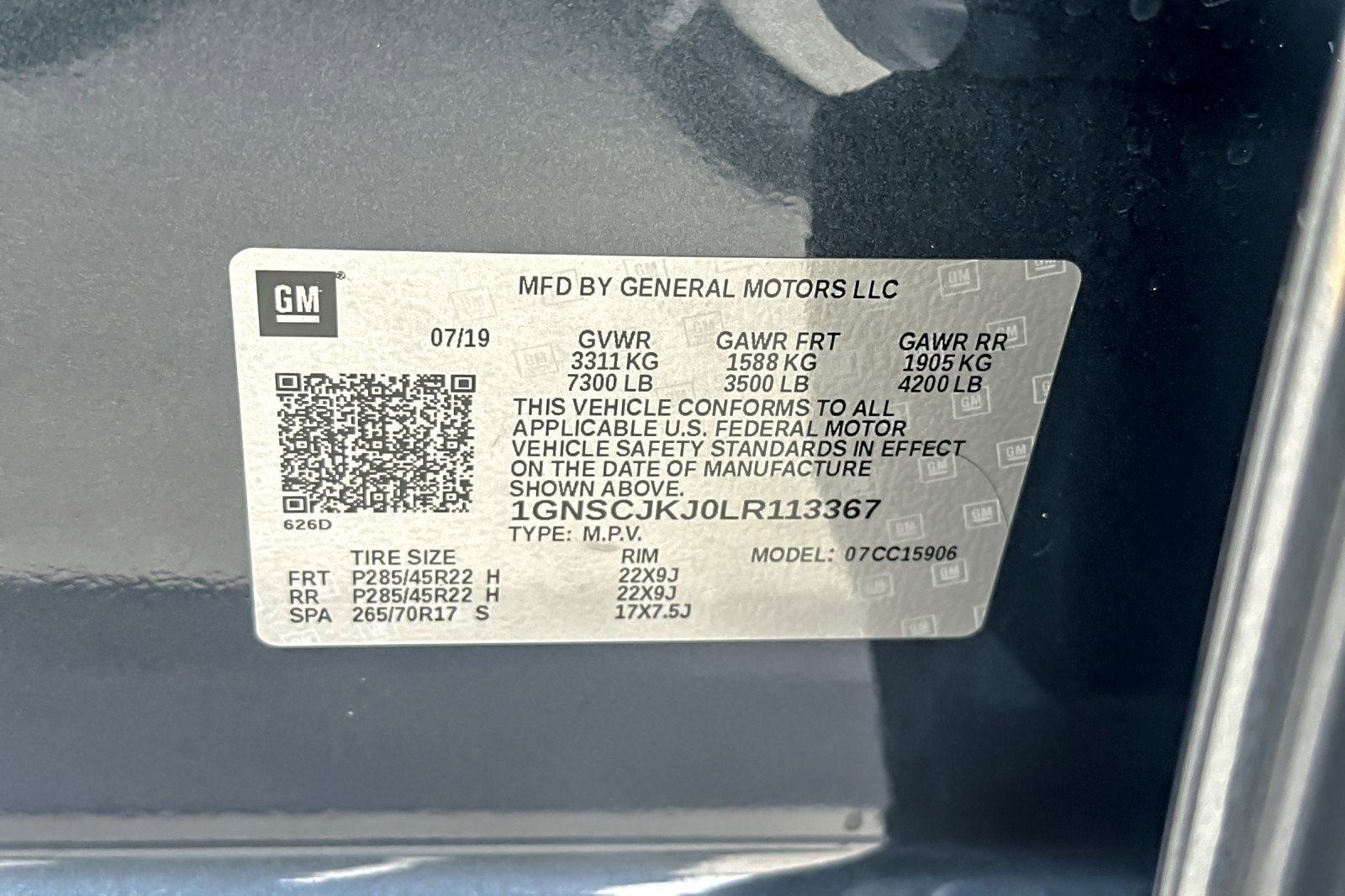 Used 2020 Chevrolet Suburban Premier w/ RST 6.2L Performance Edition RWD image 29