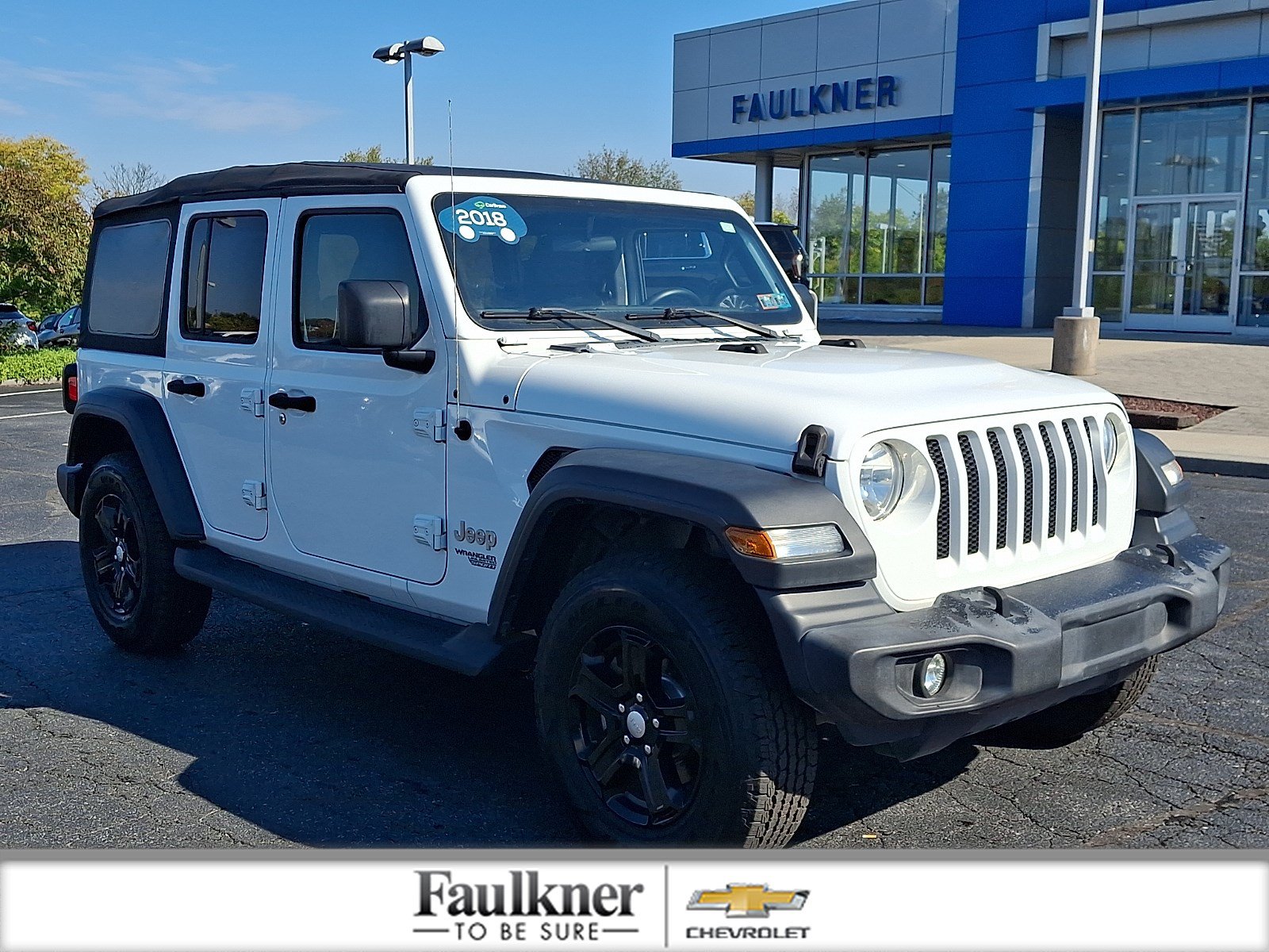 Used 2018 Jeep Wrangler Unlimited Sport S