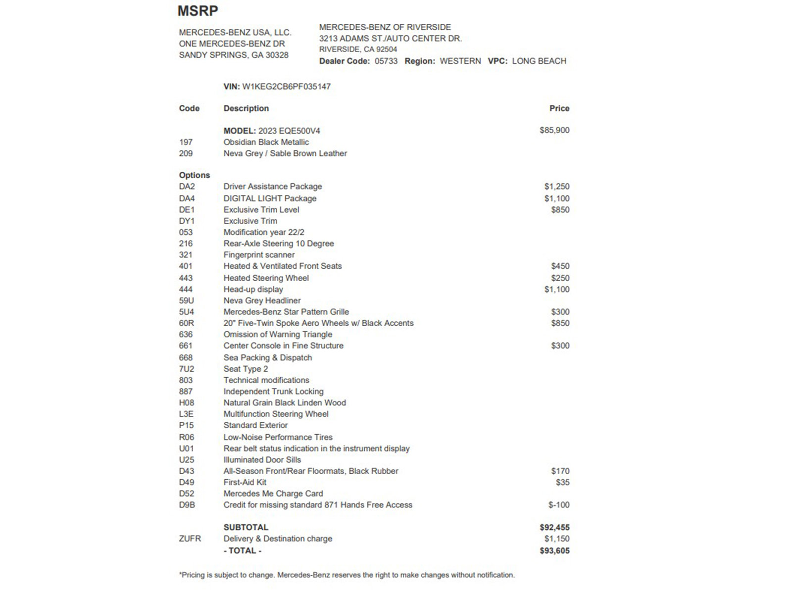 Certified 2023 Mercedes-Benz EQE 500 4MATIC Sedan w/ Exclusive Trim Package image 25