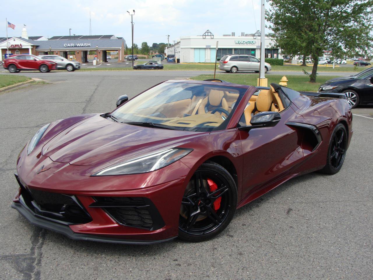 Used 2020 Chevrolet Corvette Stingray Premium Conv w/ 3LT Preferred Equipment Group RWD image 3