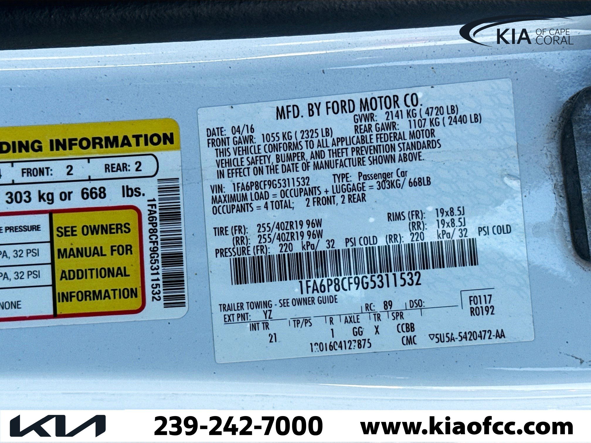 Used 2016 Ford Mustang GT w/ Black Accent Package image 38