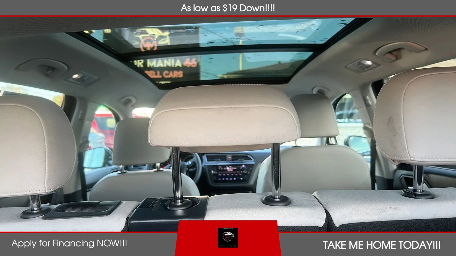 Used 2021 Volkswagen Tiguan SE w/ Panoramic Sunroof Package AWD/4WD image 15