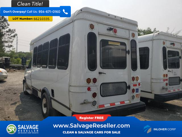 Used 2017 Ford E-350 and Econoline 350 Super Duty w/ Shuttle Bus Prep Package RWD image 4