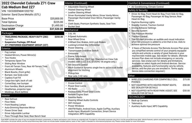 Used 2022 Chevrolet Colorado Z71 image 35