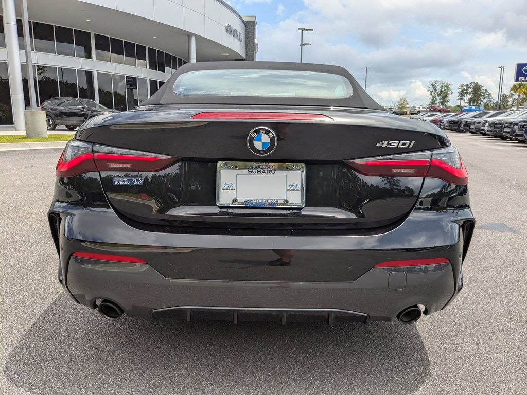Used 2024 BMW 430i Convertible w/ M Sport Package RWD image 5