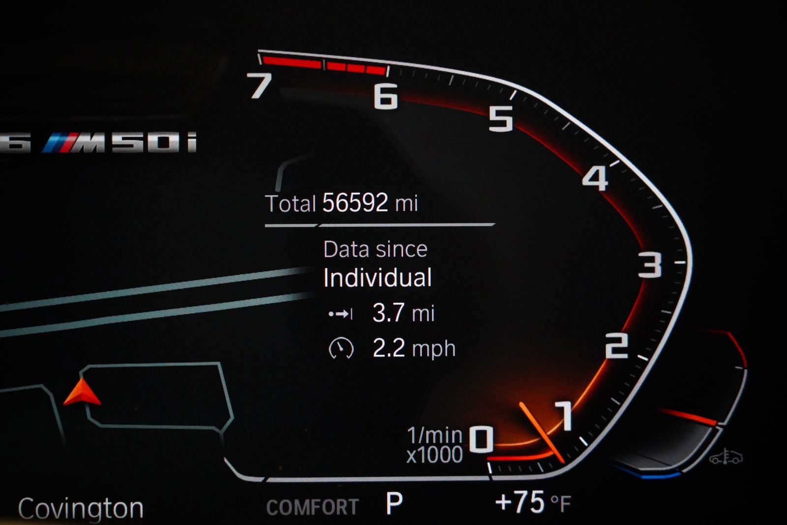Used 2021 BMW X6 M50i w/ Executive Package image 19