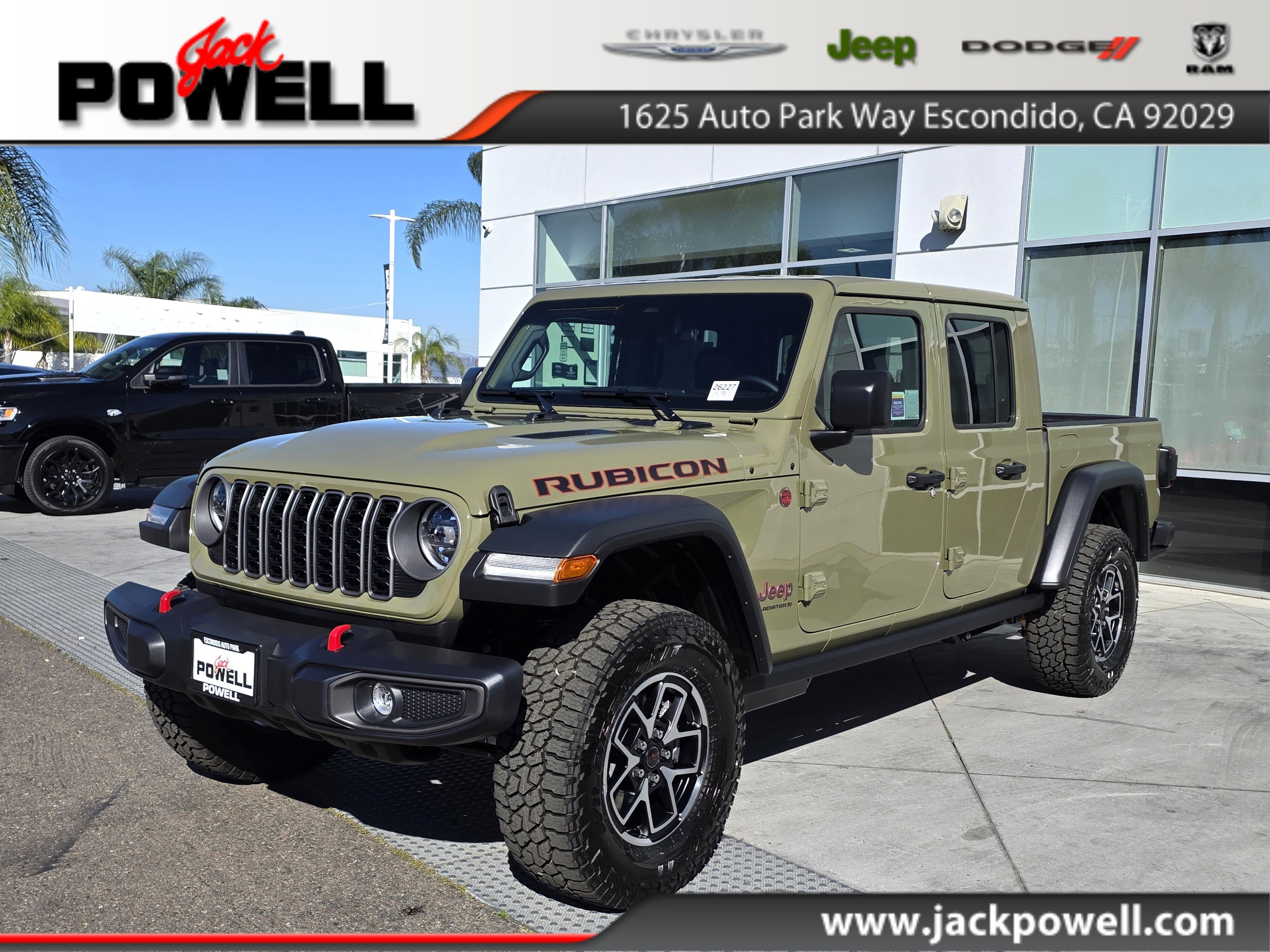 New 2026 Jeep Gladiator Rubicon w/ Steel Power Dome Hood Package AWD/4WD image 1