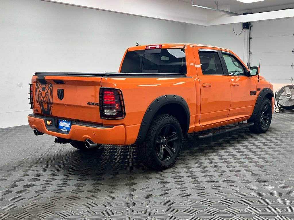 Used 2017 RAM 1500 Sport w/ Ignition Orange Sport Package AWD/4WD image 8